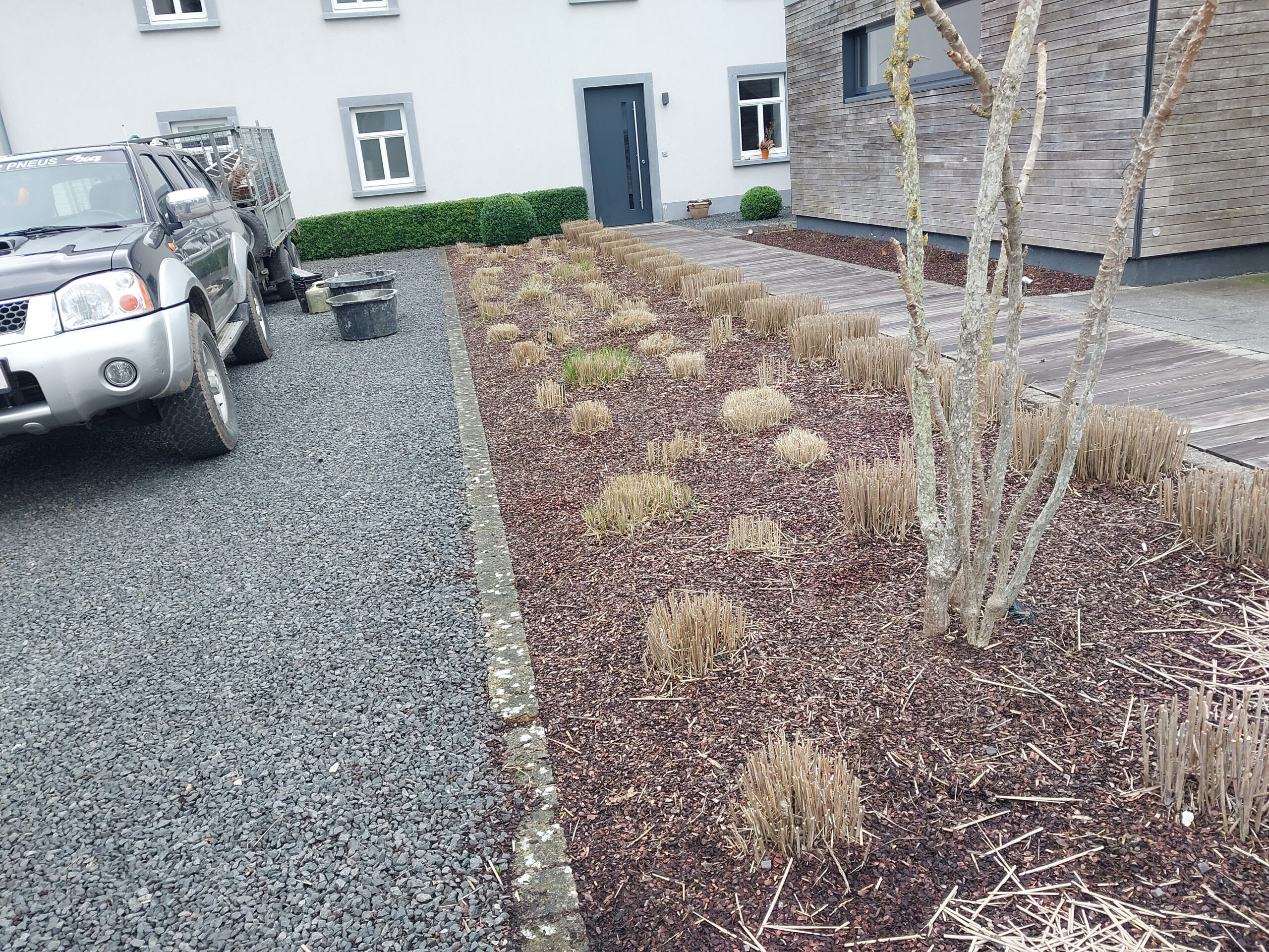 Travaux paysagistes jardin Luxembourg