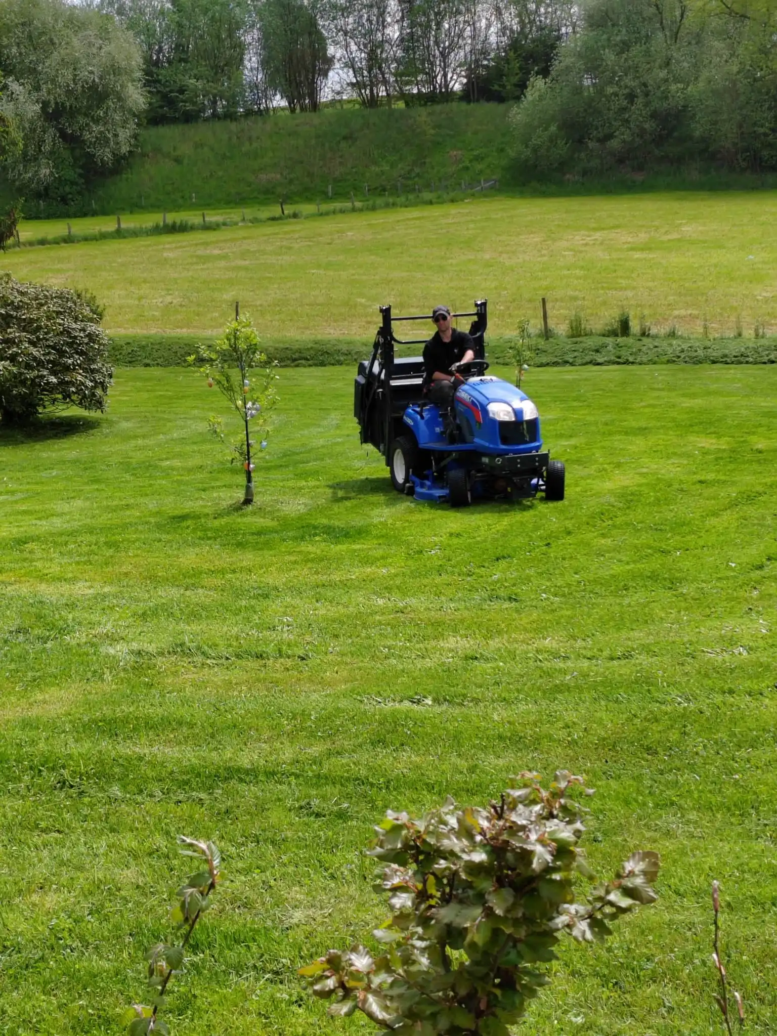 Terrasse aménagée par Nicolay Jardin Luxembourg